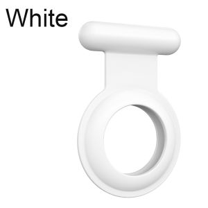 【Local Warehouse】 【Silicone】Apple Airtags Case for Kids Elder Clothing for Apple Tagging GPS Tracker Case Cover Safer Than Bracele for Apple Airtags Case with Brooch Pin Liquid Silicone Protective Shell Tracker Accessories Airtag Case for Kids