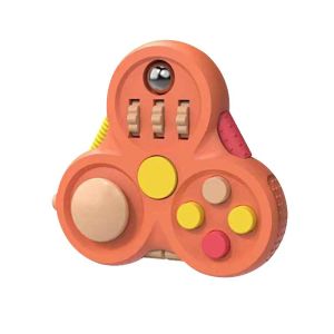Fidget Pad Spinner Cube Controller Anti-kecemasan Orang Dewasa Penghilang Stress Magic Cube Fokus Anak-anak Hadiah Toy Anti-Stress