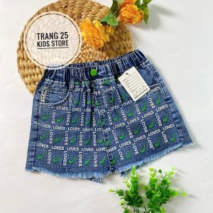 [Ảnh Thật] Quần Jean Giả Váy Cho Bé Gái Size 20kg-60kg Quần Váy Jean Co Giãn Mạnh - Trang 25Kids AQ006