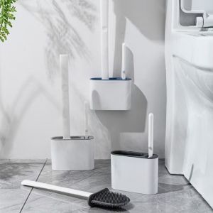 【1-3 Days Delivery】Long-handle stiff bristle floor brush water scraping brush dual-use brush for floor large size bathroom toilet cleaning brush for bathroom.