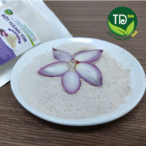 Bột hành tím nguyên chất 100% nguyên liệu làm gia vị thơm ngon cho các món ăn tiện lợi dễ sử dụng bảo quản dễ dàng hàng công ty có mã vạch | Kho Thảo Dược 24h