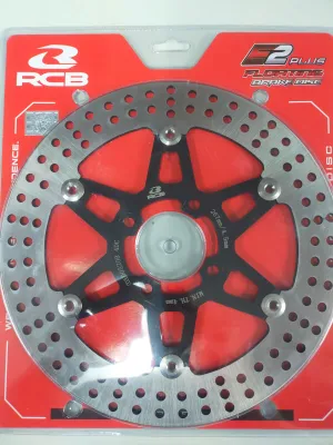 RCB E2 PLUS FLOATING BRAKE DISC LC135/267MM N-MAX 260MM+(BRACKET) 100% ORIGINAL