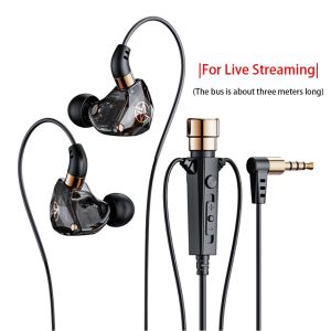 ♥100%Original Product+FREE Shipping♥【XMT】KT-02 Wired Earphones Earbuds Headphones 3.5mm In Ear Earphone Earpiece With Mic Stereo Headset