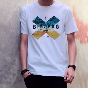Kaos Distro Pria Keren Bahan Katun Motif Simpel Baju Lengan Pendek Cowok Dewasa Bigzero Orijinal