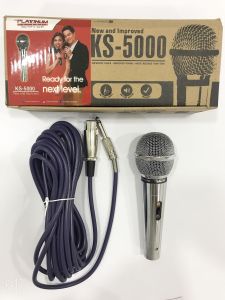Orinigal Platinum Heavy Duty Wired Microphone KS-5000