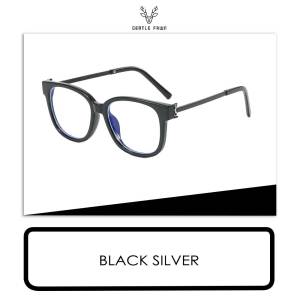 Gentle Fawn Kacamata Antiradiasi Blueray Bentuk Kotak Bahan TR90 Bisa Minus Photocromic Bluecromic Fashion Wanita 9095