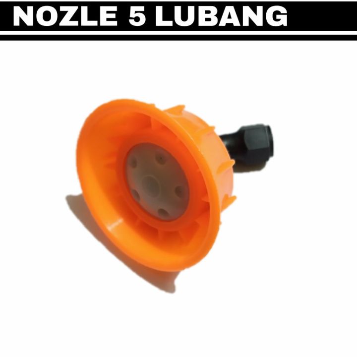 SPUYER / NOZZLE SPRAYER MODEL BUNGA 5 LUBANG /NOZEL PLASTIK LUBANG 5 ...