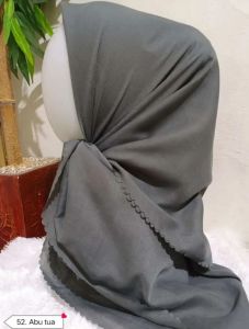 KERUDUNG SEGI EMPAT POLOS // HIJAB SEGI EMPAT // VOAL PREMIUM
