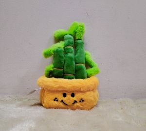 Dreamtoys96 Boneka Pot Bunga Bambu Tulip Boneka Flowers Hiasan Meja Ukuran S