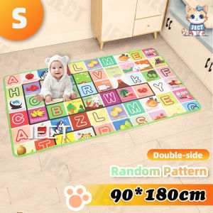 JECT Baby Play Mat Double sided Crawling Pad Home Carpet Non-slip Waterproof Random Pattern Family Size