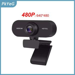 PkYeG Elough 2K HD Webcam cho máy tính để bàn máy tính xách tay máy tính mini USB Web Camera với micro Web Cam cho Youtube Skype