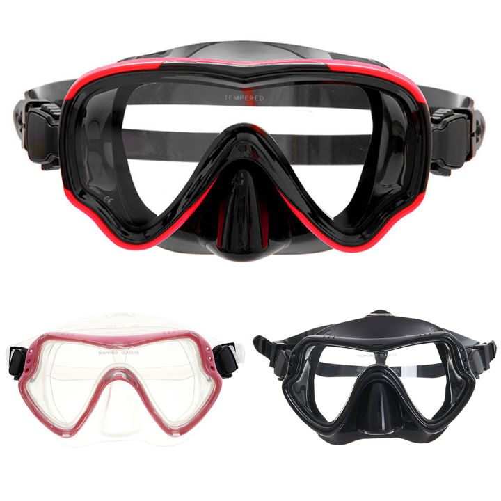 Tempered Diving Mask Goggles Glass For Diving Anti Fog Diving Snorkel ...