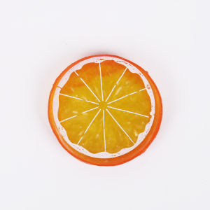 【On Sale】5Pcs Artificial Fake Plastic Citrus Slice Lemon Lime Orange Fruit Decoration Props