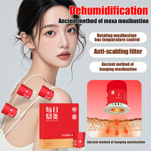 [Relieve Moisture] Relief Of Joint Pain Wormwood Sticks Moxa Stick Nonwoven Adsorption Of Smoke Acupuncture Relief Of Joint Pain Wormwood Sticks Moxa Stick Acupuncture And Moxibustion Reusable Rotating Moxibustion Box