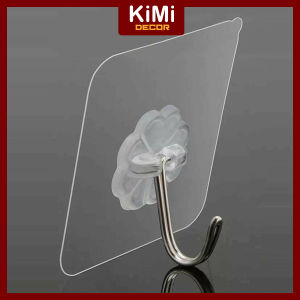 [FREESHIP 🎁] Móc Dán Tường Siêu Dính Trong Suốt Chịu Lực Tốt Treo Tường Chắc Chắn 6x6 cm