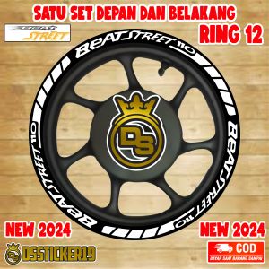 stiker velg honda beat street 2024 ring 12 sticker pelk honda beat street new 2024 ring 12 stiker honda beat