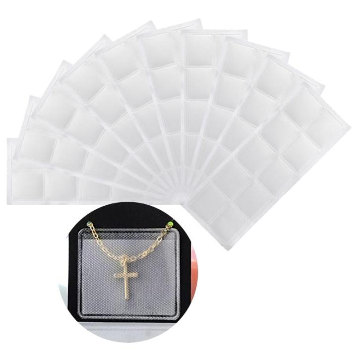 Necklace%20Display%20Cards%20Clear%20Chain%20Sleeve%20Self%20Adhesive%20Display%20Pockets%20Packaging%20Supplies%20for%20Cards%20-%20Image%2010