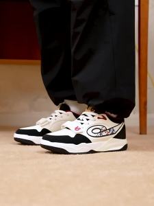 Qiaodan Men’s Legend 2.0 Sneakers Leather Water-Repellent Wear-Resistant Soft Sole QXL053254536