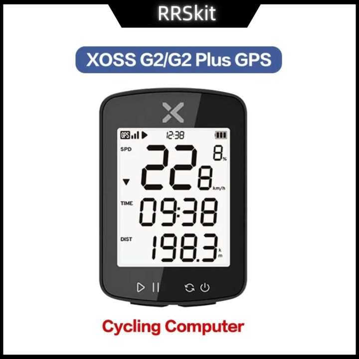 XOSS New G2/G2 Plus GPS Cycling Computer Bicycle Wireless Speedometer ...