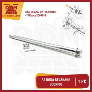 As Roda Belakang Scorpio (TOKAIDO) As Tromol Fork Belakang Yamaha Scorpio Z SX4