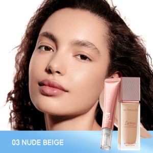 O.TWO.O Zero Pores Sunscreen Primer SPF30+++ & 2IN 1 Moisturizing Oil Control Foundation  Long-Lasting Waterproof Makeup Base Makeup Set