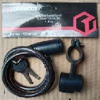 ROCKBROS RKS515 Kunci Gembok Sepeda Motor Helm Bicycle Helmet Bike Lock Chain + Bracket RKS 515