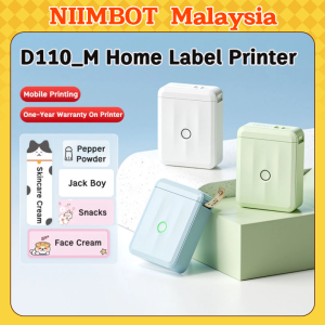 Niimbot D110 Pocket-Sized Label Printer: Ink-Free Prints Anywhere | Includes 1 Label Roll