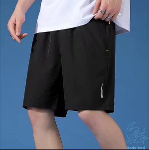 Mens Breathable Ice Silk Sports Shorts Quick-Dry for Tennis/Bicycle - New