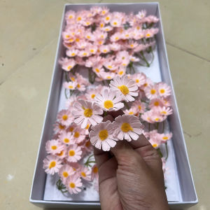 Hoa sáp thơm Cúc Tana (50 Bông) trang trí bó hoa hộp quà tạo điểm nhấn xinh đẹp