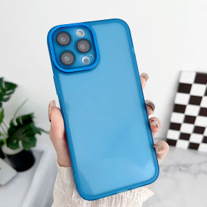 Matte Shockproof Soft TPU Phone Case For Samsung Galaxy S25 S24 S23 S20 S21 S22 FE Plus Ultra Camera Protection Transparent Silicone Cover Casing