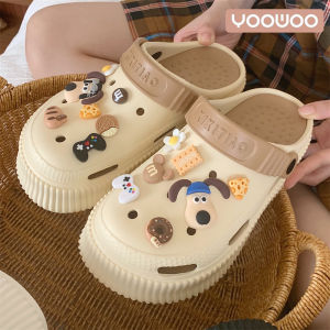 YooWoo Sandal Bapao / Sandal Jibbitz / Sandal Slop Wanita / Sandal Baim / Sandal Kodok / Wedges Baim / Sepatu Sandal / Sendal Wanita / Sandal Wanita Terbaru 2026 / Sandal Karet