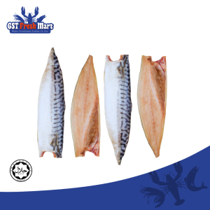 FROZEN NORWEGIAN SABA MACKEREL FILLET(4-6 PCS) 450-500GM+-/PKT 冷冻鲭鱼片 - GST FRESH MART