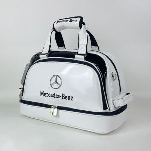 New Golf Double Layer Mercedes Benz Clothing Bag with Crystal Waterproof Fabric for Men and Women Fashionable and Durable