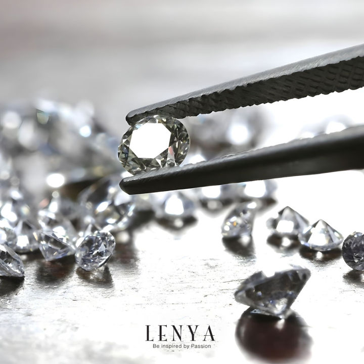 เพชรร่วง Lab Grown Diamond ขนาด 1-2 มิล คุณภาพที่ดีที่สุด สวย เด่น มี ...