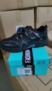 Sport Hiking Shoes Outdoor Anti-Slip Trekking Climbing Wear Resistant Breathable Kasut Mendaki Berlari