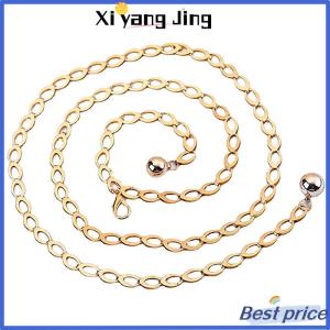 XYJ Flash Sale Home Phụ Nữ Thời Trang Thắt Lưng Sang Trọng Thiết Kế Vành Đai Retro Bạc Khắc Hollow out Chain Belt Cho Phụ Nữ Thanh Lịch Vòng Kim Loại Phụ Nữ Vành Đai