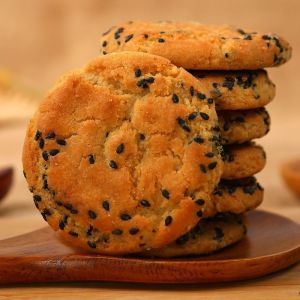 Diabetes Snacks No Cane Sugar Chinese Yam Crisp Sesame Pastry 糖尿人零食无加蔗糖山药酥芝麻桃酥糕点