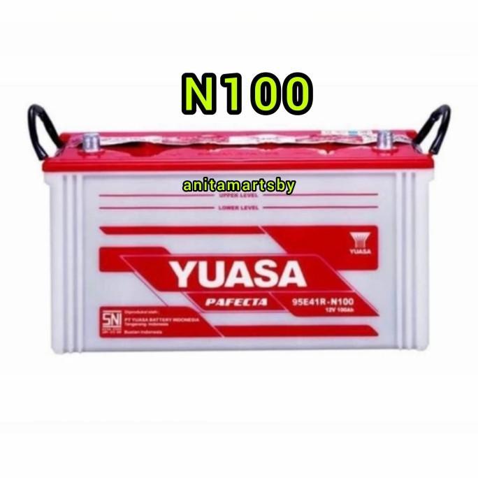 Accu / Aki Yuasa Pafecta N100 - 100Ah (Khusus Order Via Ojol) | Lazada