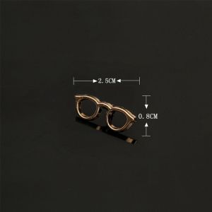FIRST SONG Fashion Multicolor Sunglasses Shape Enamel Pins Shirt Jackets Collar Pins Glasses Brooch Brooch Badge