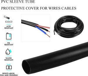 Dây ống PVC cách điện chống cháy chống tia UV chống thấm nước dùng lòn dây điện