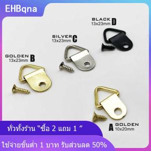 [COD] EHBqna KITCHEN 25PCS แขวนกระจกกรอบรูปแขวนศิลปะทำงานภาพตะขอผนังพร้อมสกรู
