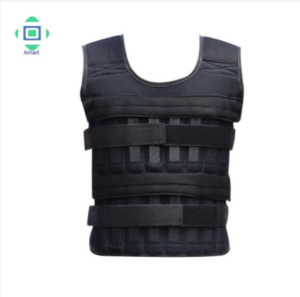 In Sports vest with extra wide straps that can be adjusted 1-20kg for boxing jogging and exercise