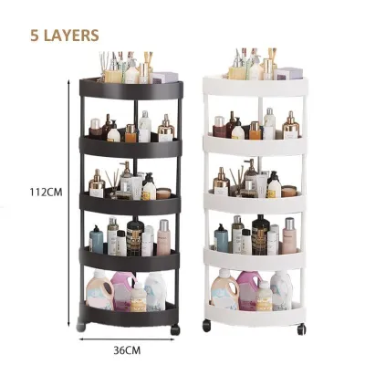 SPACE OPTIMIZER 💖 Multi-functional Triangle Corner Bathroom Multilayer Cabinet Storage Rack Organizer