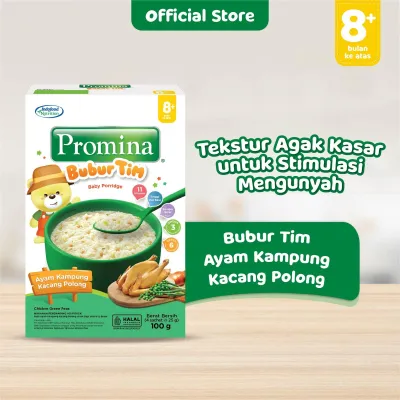 Promina Bubur Tim Bayi 8+ Bulan 100gr – MPASI Siap Saji Bergizi | Tekstur Tim Lembut | Praktis Disajikan - Lavie Baby House
