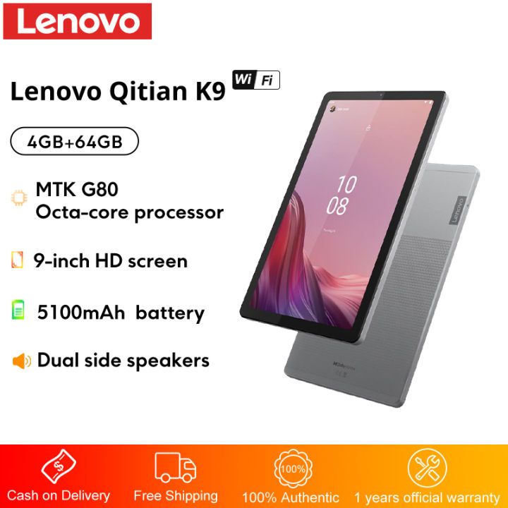 Lenovo Tablet K9 Global ROM 9inch WIFI 4GB+64GB Qitian K9