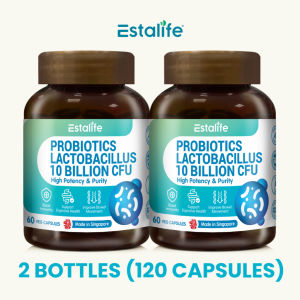 Estalife Probiotics 10 Billion CFU Lactobacillus Acidophilus Supplement Support Healthy Gut Balance & Maintain Daily Immune Wellness For s