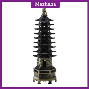 Mazhaha Hợp kim kẽm phong thủy Tháp giáo dục cấp wen chang chùa đồ trang trí để bàn