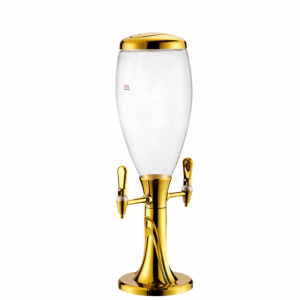 FUNG MALL 1.5/2/3L Tháp bia với Icicles Vòi nước hai đầu Giá đỡ đồ uống Sáng tạo Chống trơn trượt Máy rót bia Sử dụng quầy bar