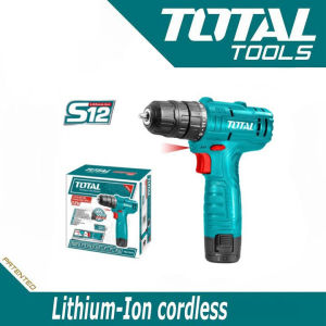 Máy khoan PIN 12V TDLI1241- Đầu khoan phổ thông khoan sắt gỗ inox bê tông bắt vít Chính Hãng TOTAL TOOLS WORD