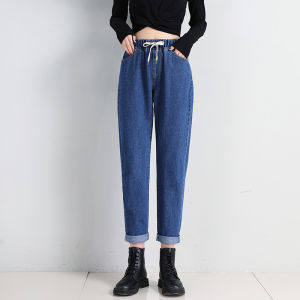 2023 early spring new product womens high waist slim straight leg jeans design nine cent jeans